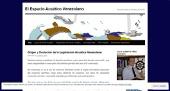 Desktop Screenshot of elespacioacuaticovenezolano.com