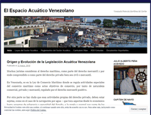 Tablet Screenshot of elespacioacuaticovenezolano.com